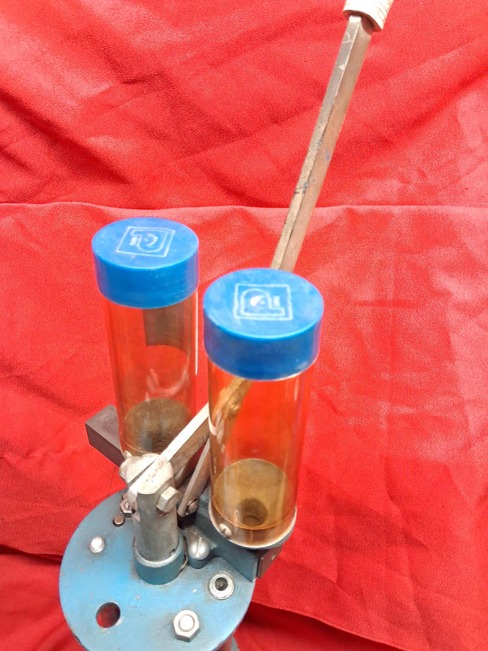 Vintage Pacific Deitemeyer No 100 12 Gauge Reloading Press With Dies Tubes-img-10