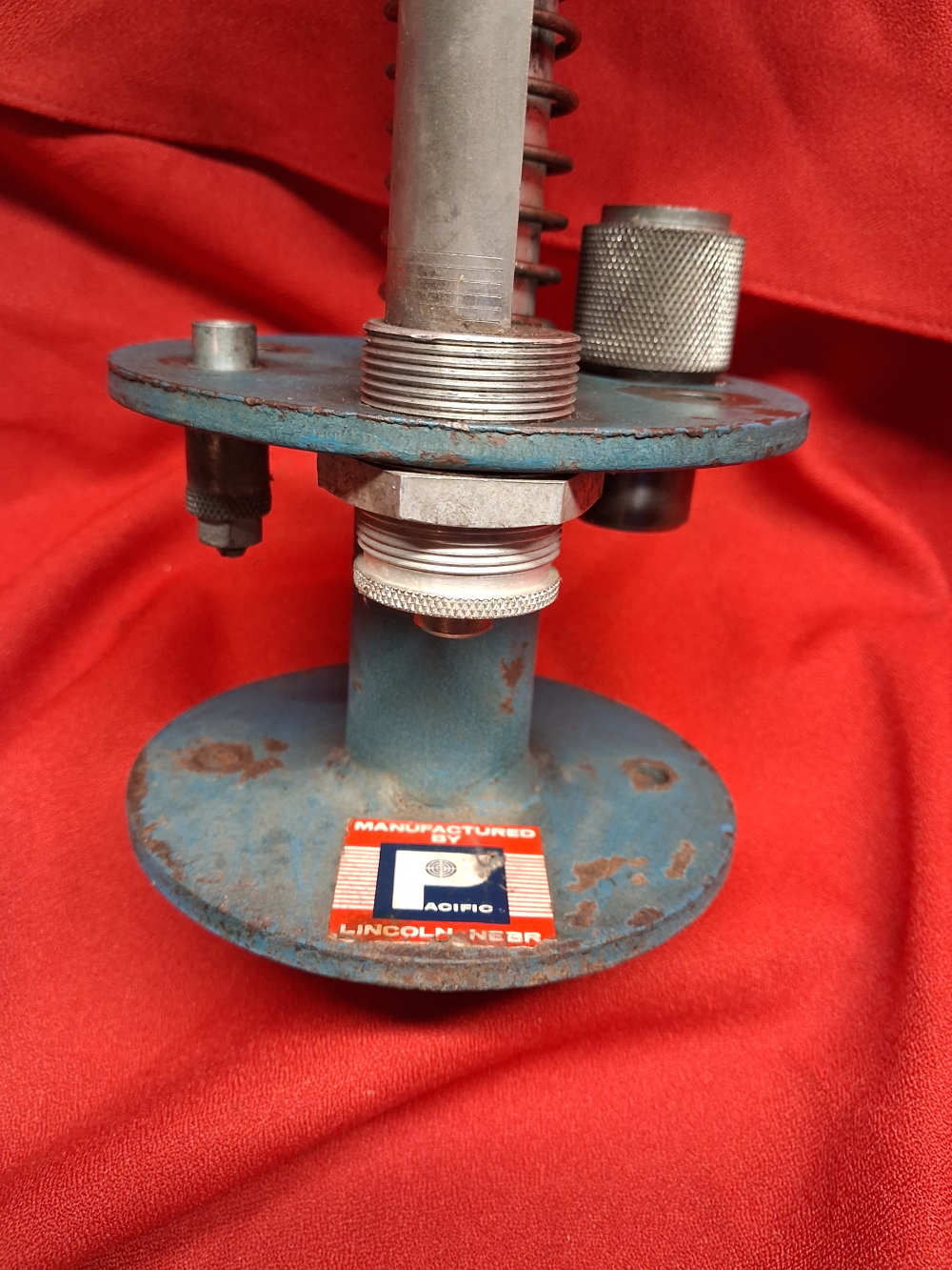 Vintage Pacific Deitemeyer No 100 12 Gauge Reloading Press With Dies Tubes-img-1