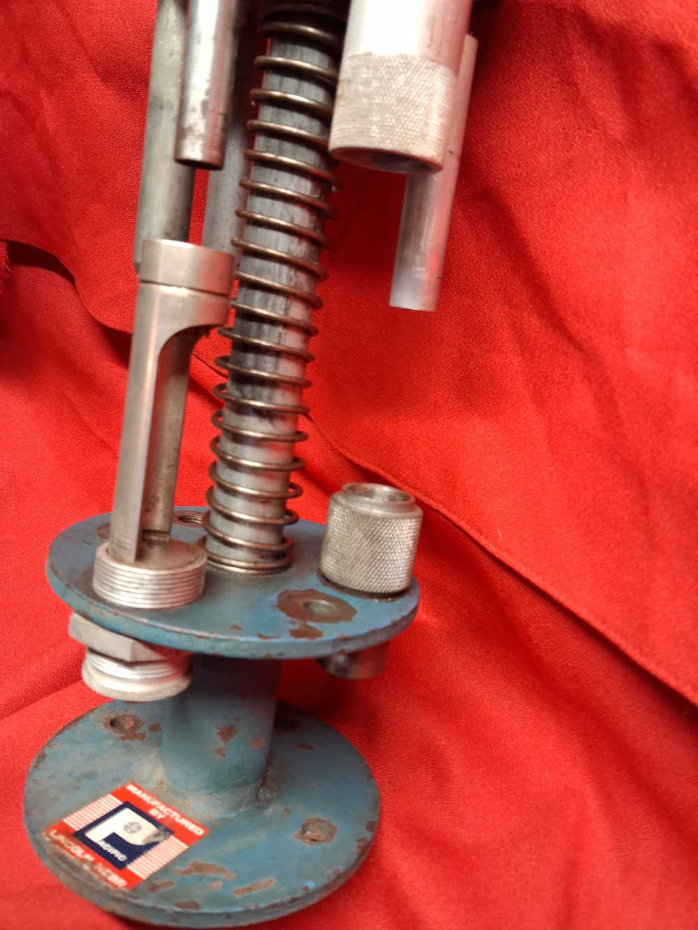 Vintage Pacific Deitemeyer No 100 12 Gauge Reloading Press With Dies Tubes-img-6