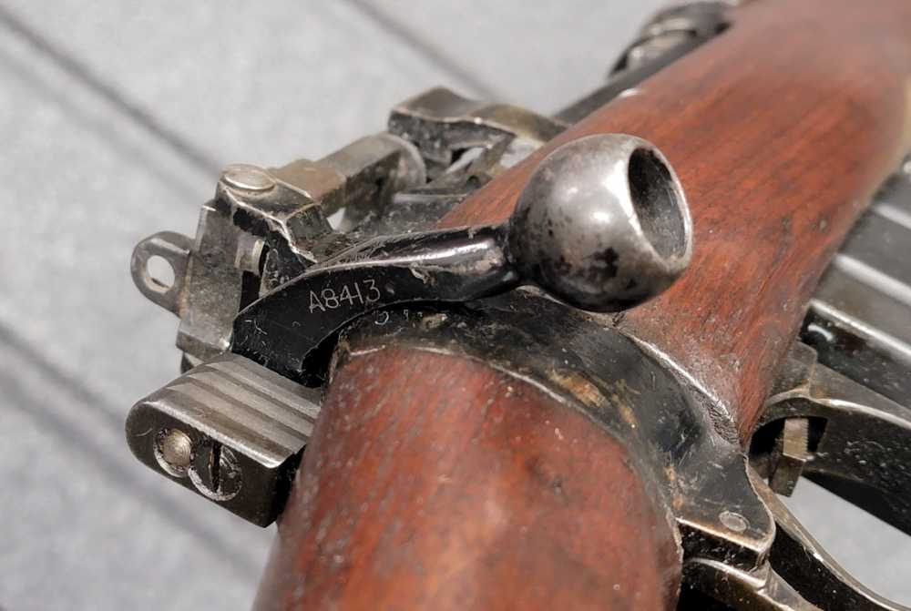 1944 Enfield No5 MK1 ROF (F) Fazakerley Jungle Carbine .303 British WW2-img-3