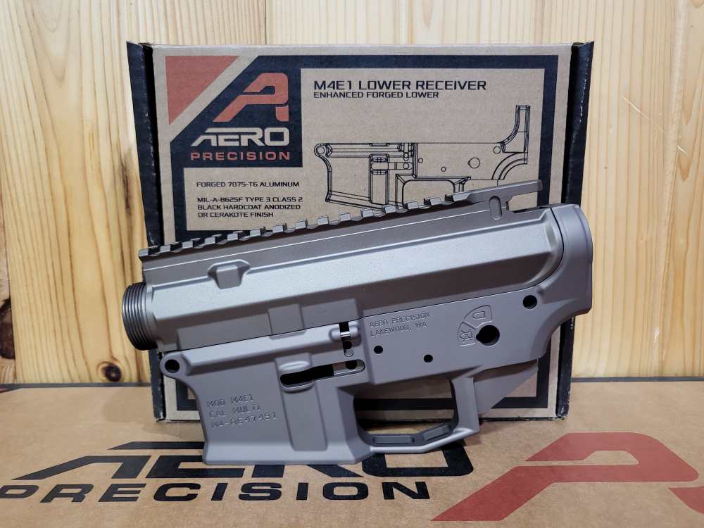 Aero Precision Kodiak Brown Stripped Lower and Assembled Upper Combo-img-1