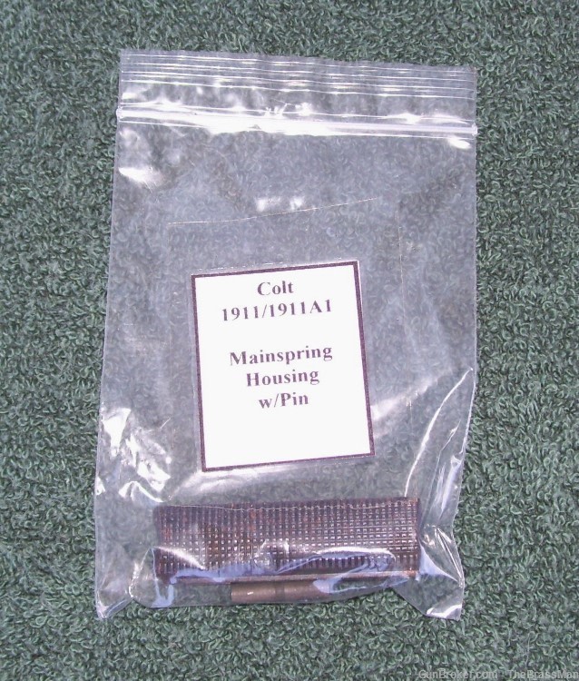 Colt 1911/1911A1 Mainspring Housing w/Pin-img-0