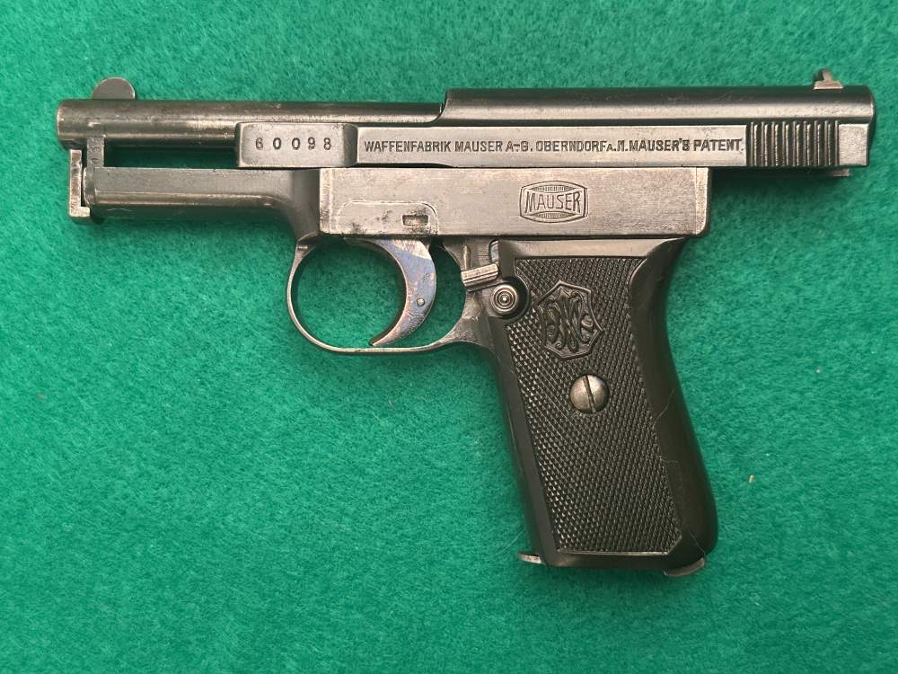 Mauser Model 1910 "Sidelatch" 6.35 / 25ACP Caliber Made in 1913 -img-8