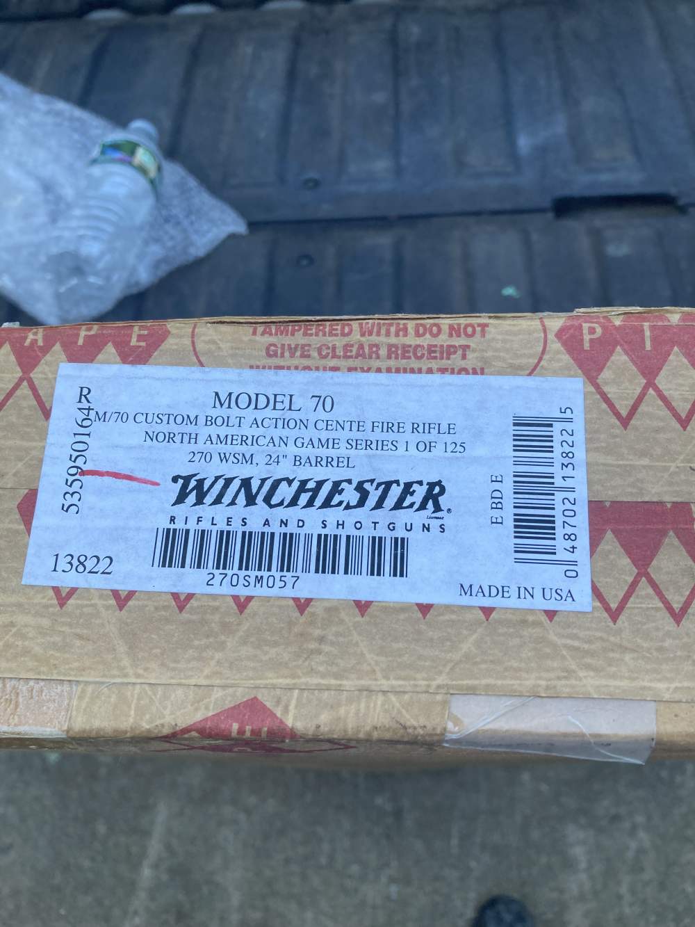 Winchester model 70 custom shop North American game series-img-1