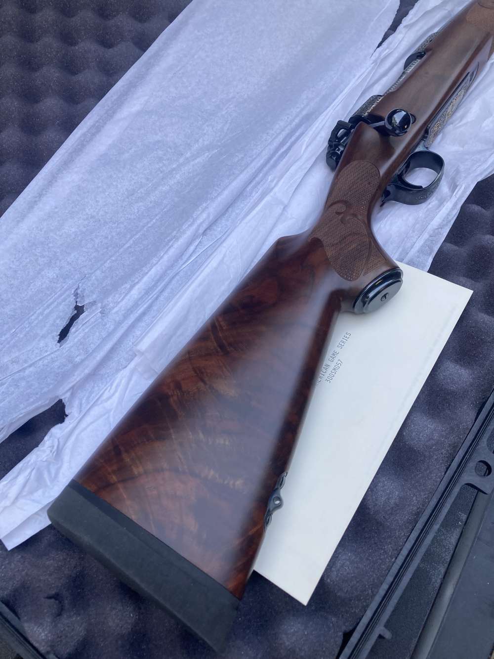 Winchester model 70 custom shop North American game series-img-2