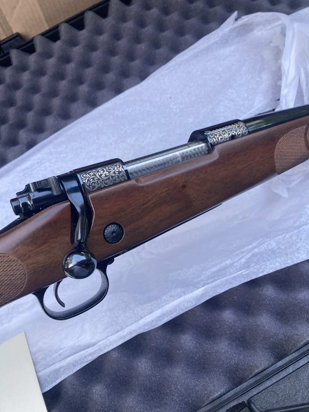 Winchester model 70 custom shop North American game series-img-3