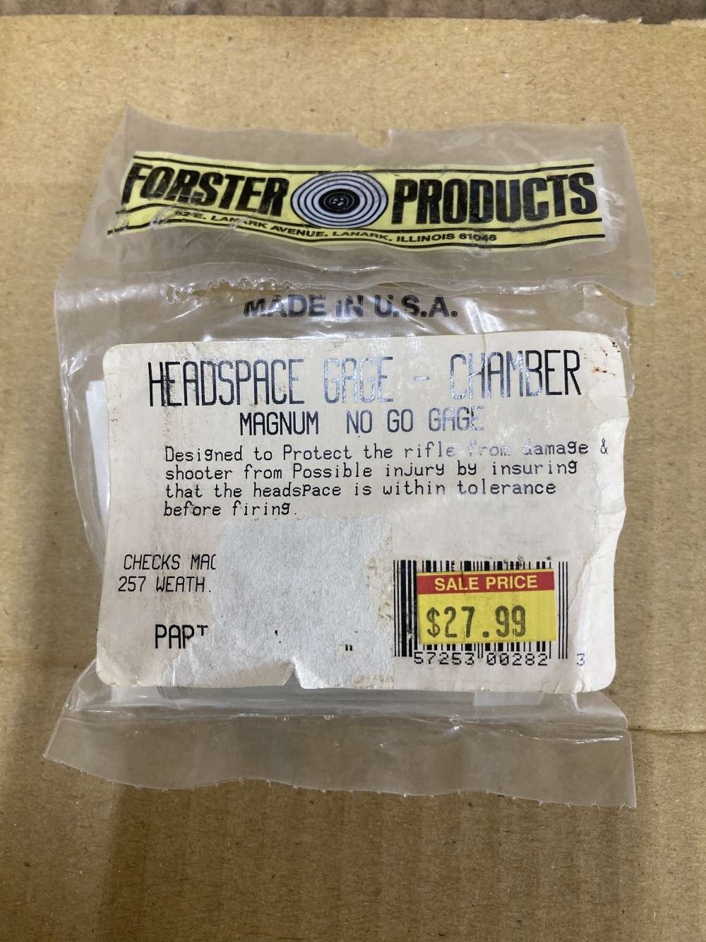 .257 weatherby headspace guage-img-0