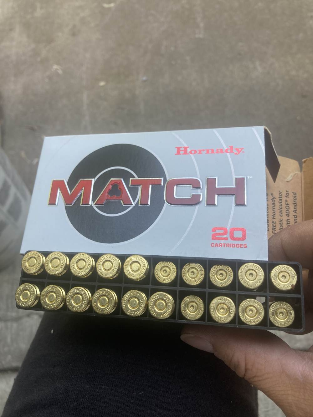 6mm ARC ammo lot-img-4