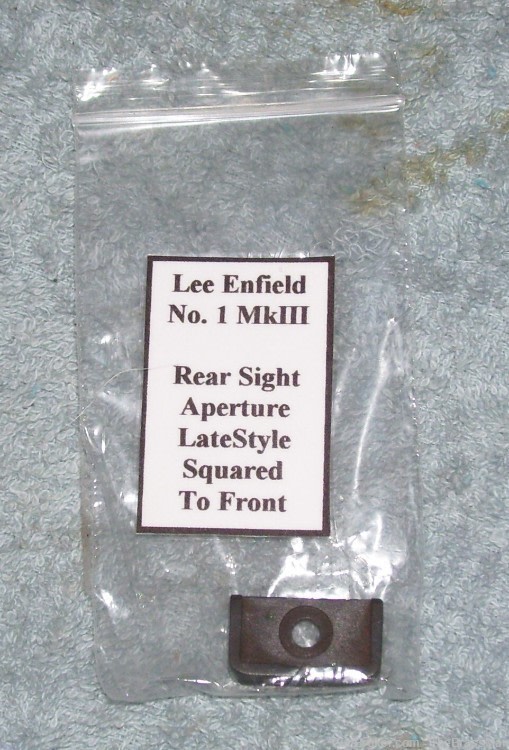 Lee Enfield No.1 MkIII Rear Sight Aperture Late Style-img-0
