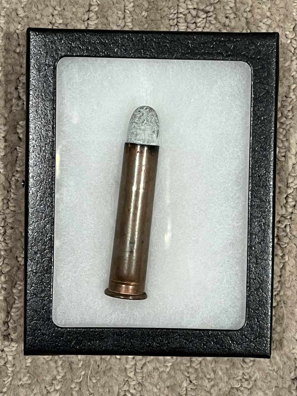 July 1874 Ultra Rare 45/55 Benet Cartridge “U.S. CARBINE” Headstamp CUSTER-img-0