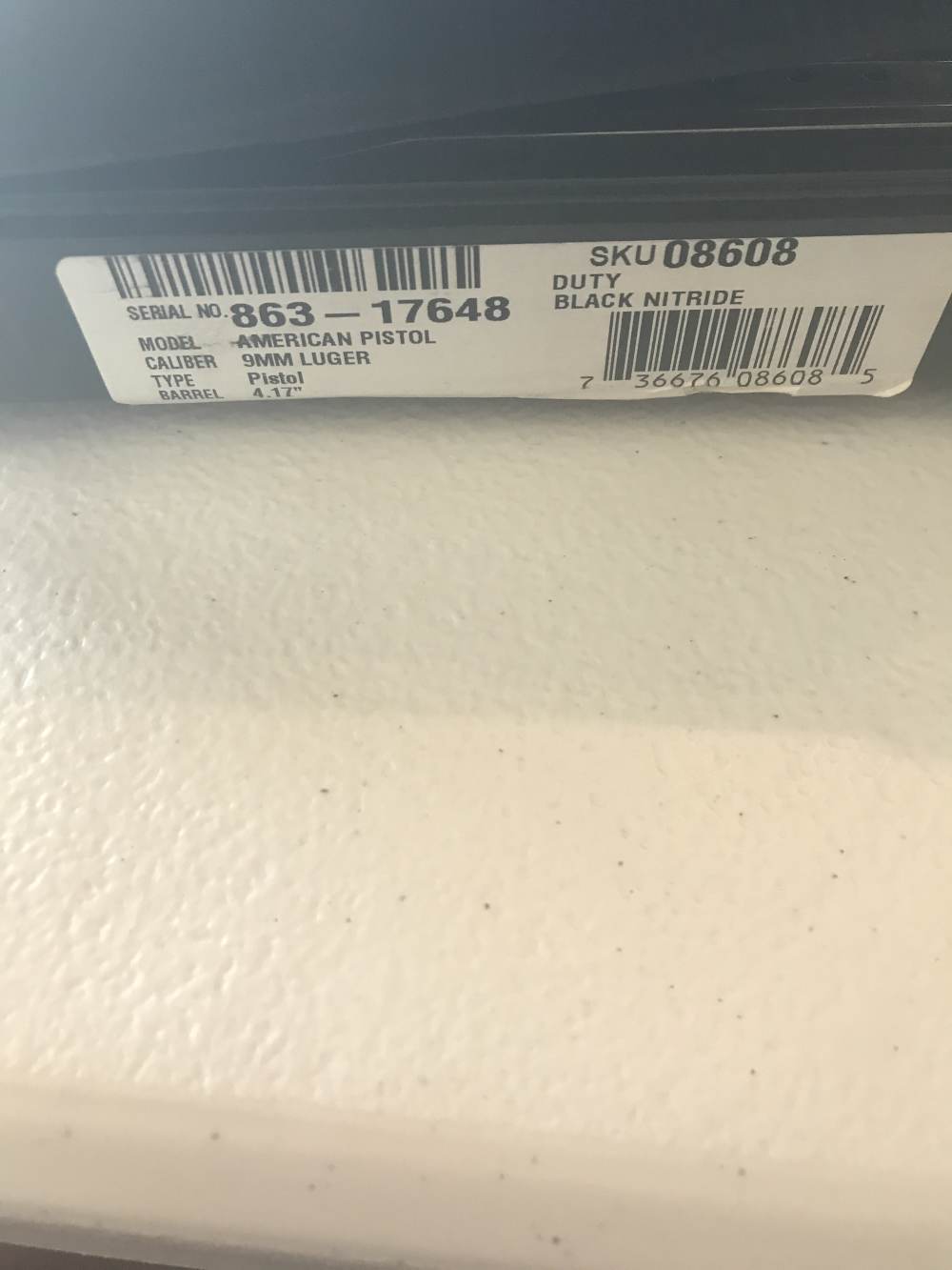 RUGER AMERICAN PISTOL 9mm BLACK 4.17” BARREL-img-3