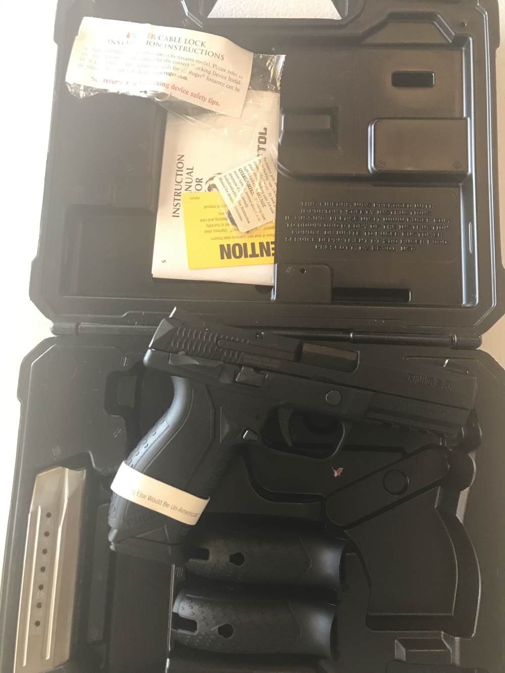 RUGER AMERICAN PISTOL 9mm BLACK 4.17” BARREL-img-1