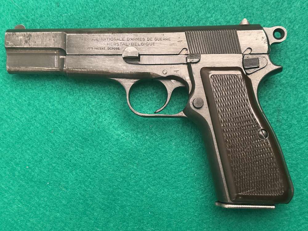 Browning FN High Power German WWII Military Made in 1944 / 1945 Very Nice!-img-0