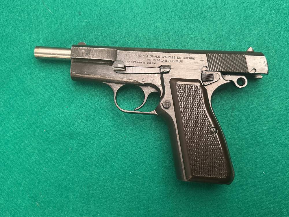 Browning FN High Power German WWII Military Made in 1944 / 1945 Very Nice!-img-8