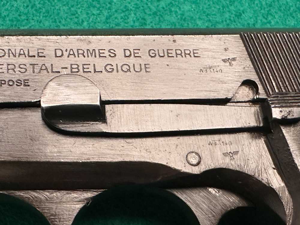 Browning FN High Power German WWII Military Made in 1944 / 1945 Very Nice!-img-3
