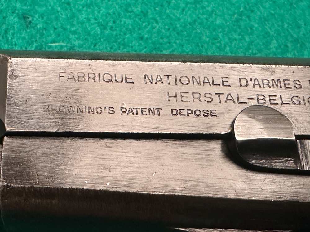 Browning FN High Power German WWII Military Made in 1944 / 1945 Very Nice!-img-2