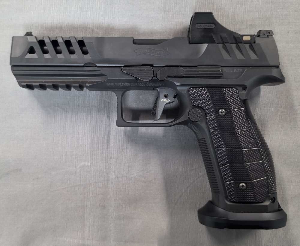 Walther PDP SF 9MM 18RD 5" Holosun SCS 5B Grips ZR Tactical Steel Frame -img-2