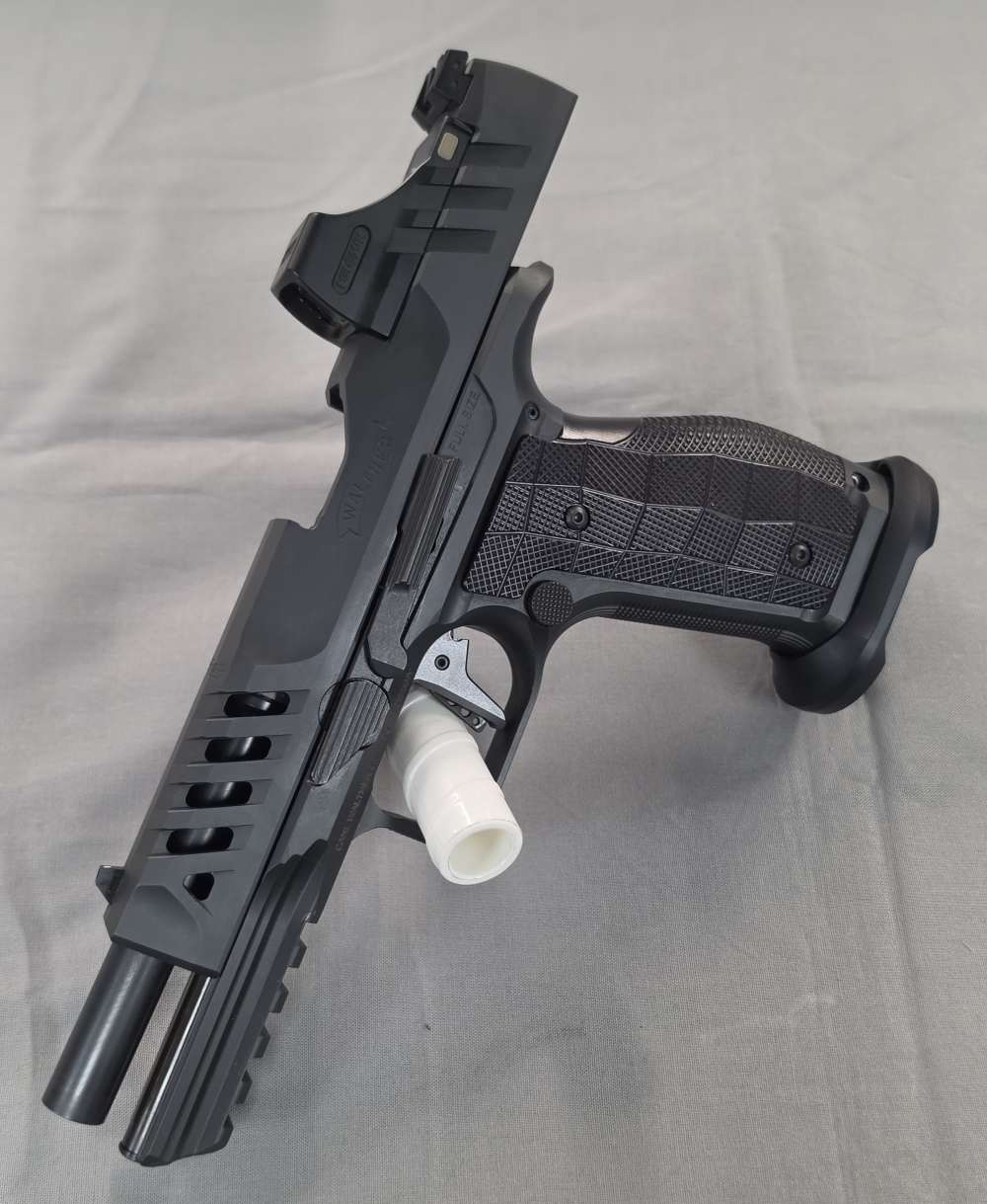 Walther PDP SF 9MM 18RD 5" Holosun SCS 5B Grips ZR Tactical Steel Frame -img-4