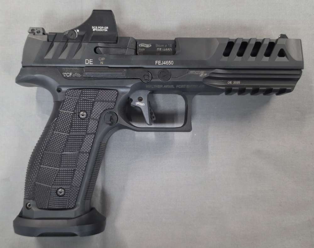 Walther PDP SF 9MM 18RD 5" Holosun SCS 5B Grips ZR Tactical Steel Frame -img-3