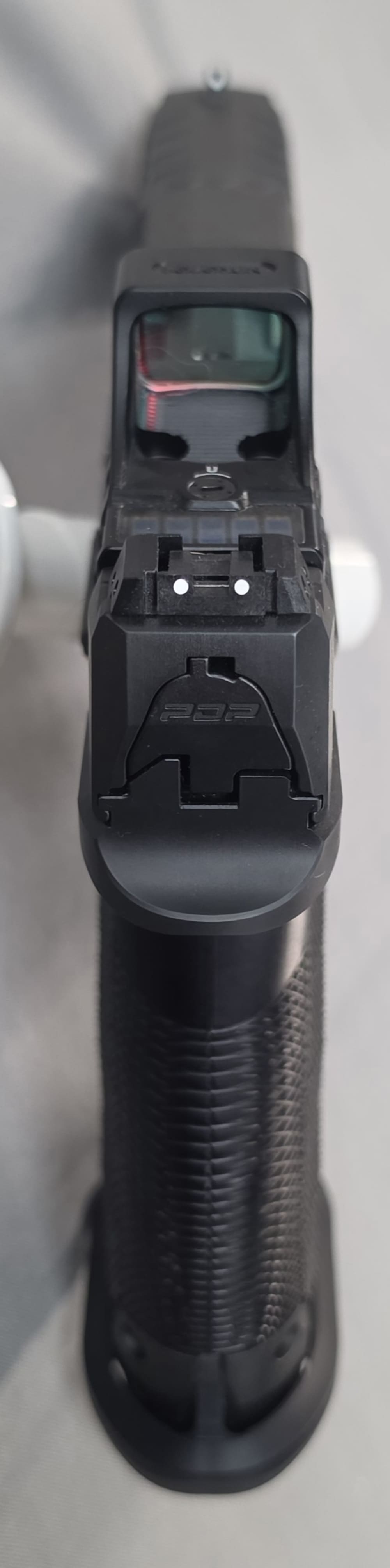 Walther PDP SF 9MM 18RD 5" Holosun SCS 5B Grips ZR Tactical Steel Frame -img-8