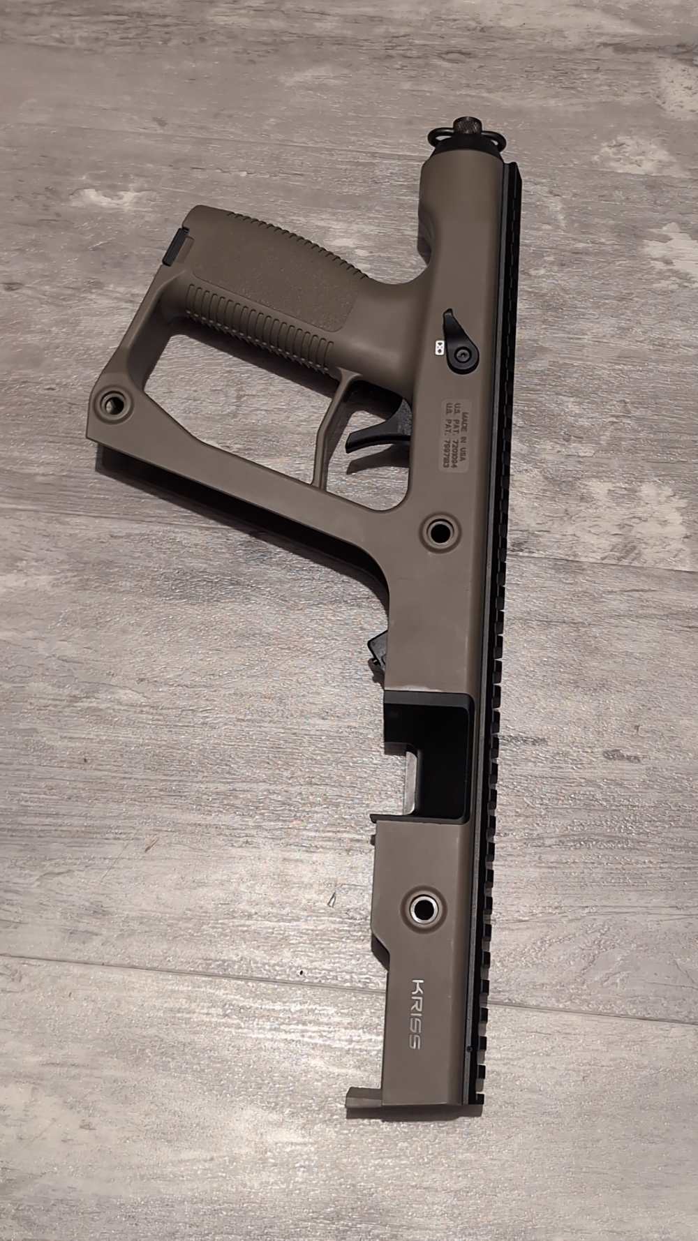 KRISS Vector G2 Gen 2 Upper Receiver .40 s&w and 9mm FDE Tan-img-1