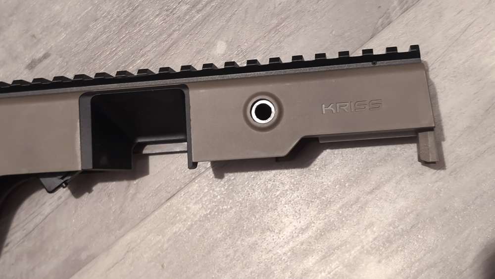 KRISS Vector G2 Gen 2 Upper Receiver .40 s&w and 9mm FDE Tan-img-3