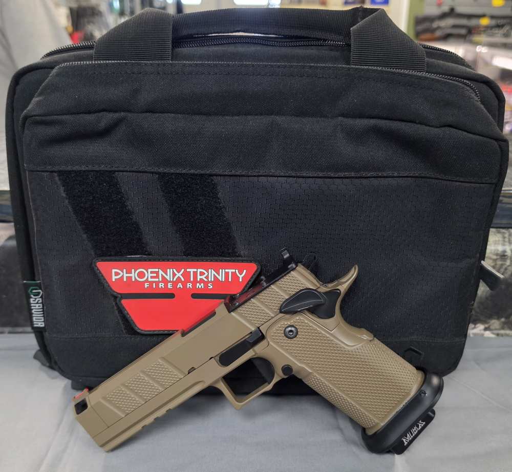 Phoenix Trinity H-Pro 9MM 4.78" 19RD FDE Compensated DLC Barrel Optic Ready-img-0