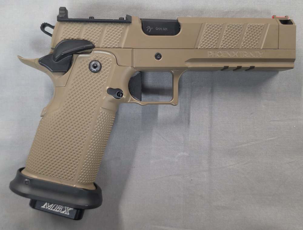 Phoenix Trinity H-Pro 9MM 4.78" 19RD FDE Compensated DLC Barrel Optic Ready-img-3