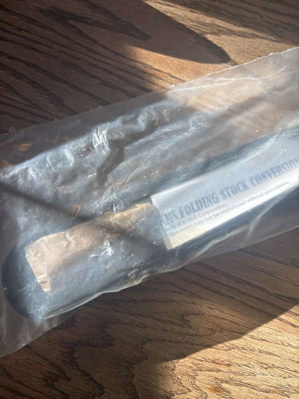 K-VAR Folding stock set-img-0