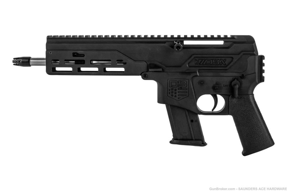 DIAMONDBACK DBX57 Stainless Pistol M-LOK Hanguard Magpul Grip 5.7x28 20R 8"-img-3