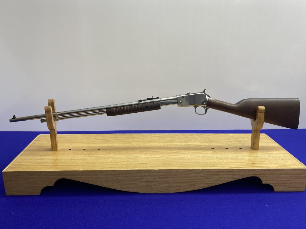 Taurus Model 72 Stainless .22 WMR 23" *RARE MAGNUM GALLERY PUMP RIFLE*-img-16