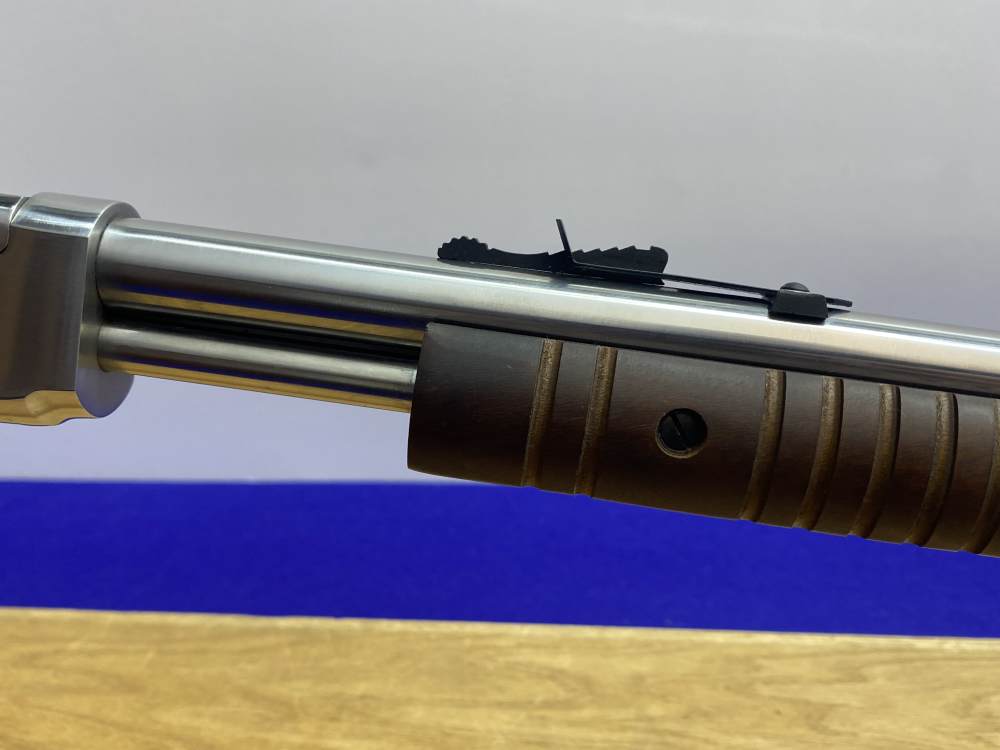 Taurus Model 72 Stainless .22 WMR 23" *RARE MAGNUM GALLERY PUMP RIFLE*-img-11