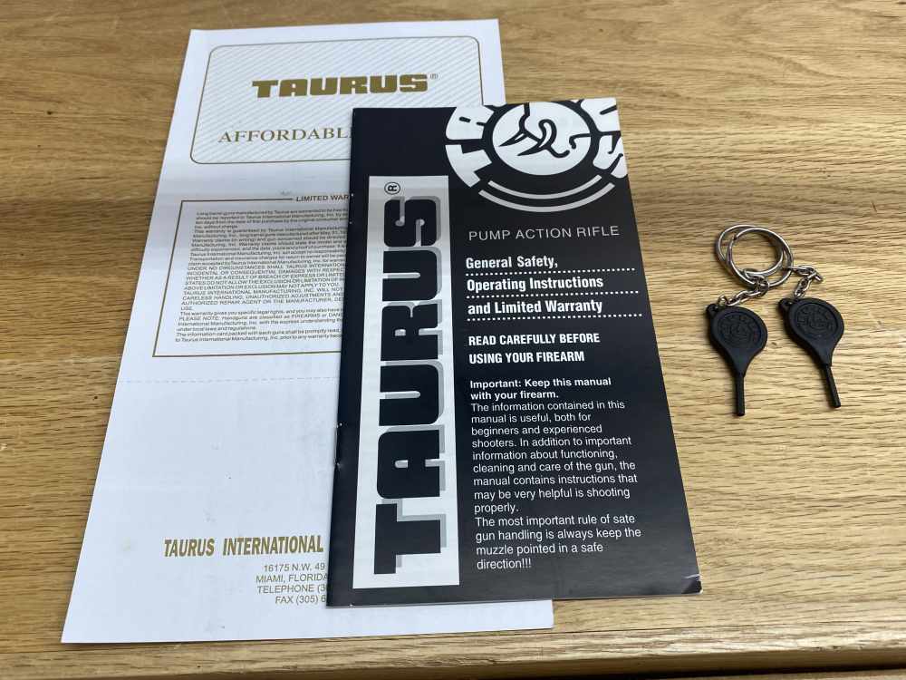 Taurus Model 72 Stainless .22 WMR 23" *RARE MAGNUM GALLERY PUMP RIFLE*-img-5