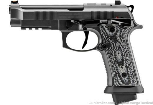 BERETTA 92XI SAO SQUALO 9mm w/ Rail 22rnd 4.9" Black/Grey-img-0