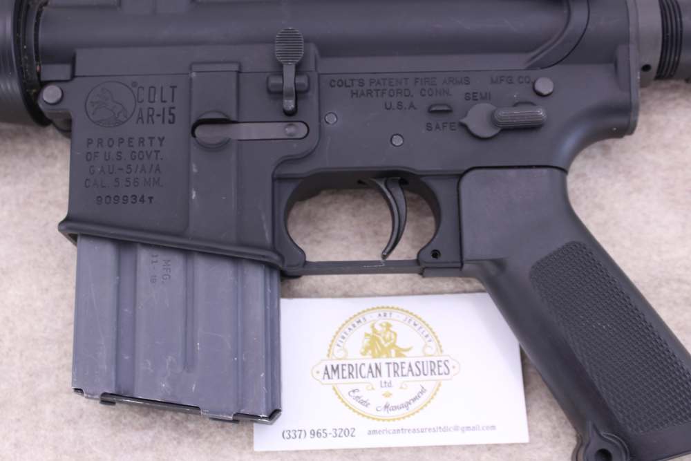 Colt Commando XM177 GAU-5/A/A 610 M4 Carbine Spec Ops CAR-15 Only 500-img-0