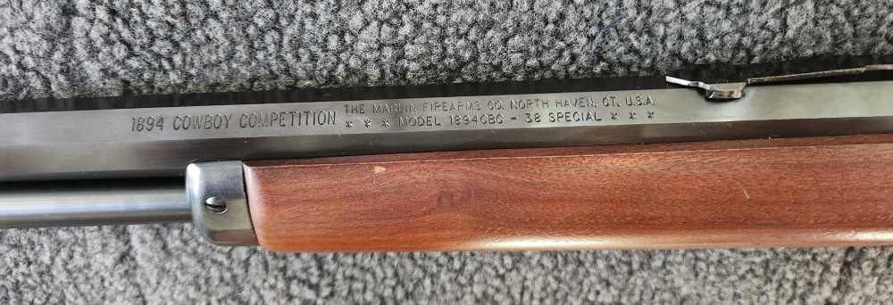 Marlin 1894CBC Cowboy Competition, 38 Special, 2002 MFG-img-14