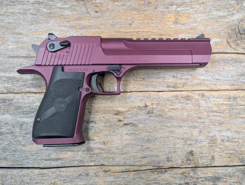 Magnum Research Desert Eagle 44 Magnum Purple DE44BKC -img-0
