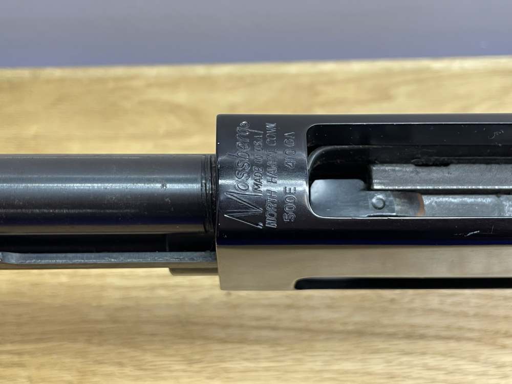 Mossberg 500E .410 Bore 26" Blued *AMAZING LOW RECOIL PUMP-ACTION SHOTGUN*-img-39
