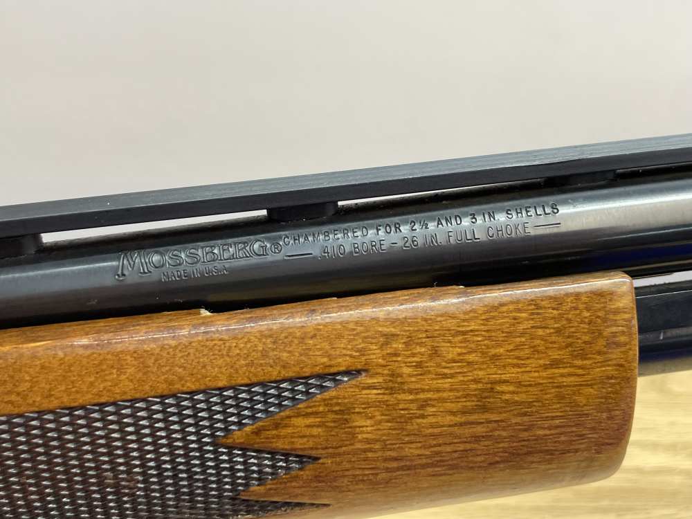 Mossberg 500E .410 Bore 26" Blued *AMAZING LOW RECOIL PUMP-ACTION SHOTGUN*-img-22