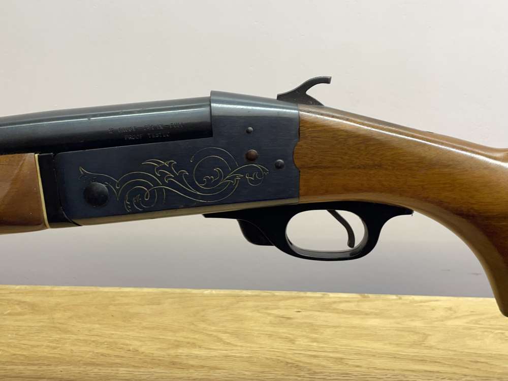 C-I-L / CBC Model 402 12 GA 30" Blue*ENGRAVED/RELIABLE SINGLE-SHOT SHOTGUN*-img-17
