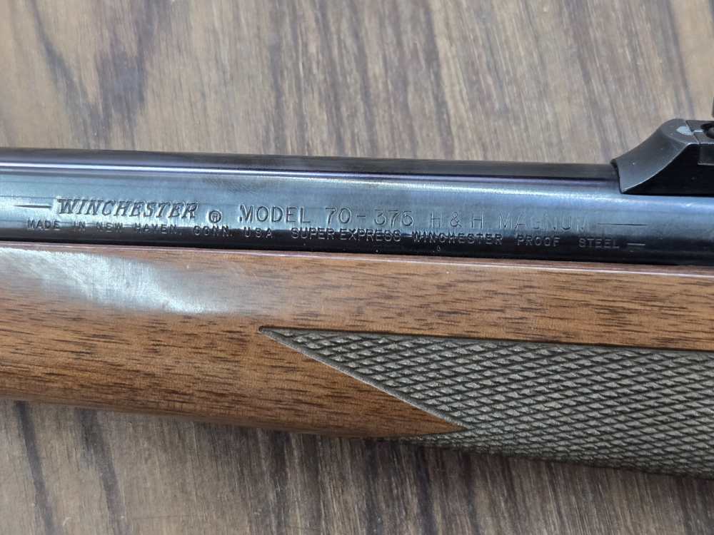 Winchester model 70 Super express 375 H & H -img-3