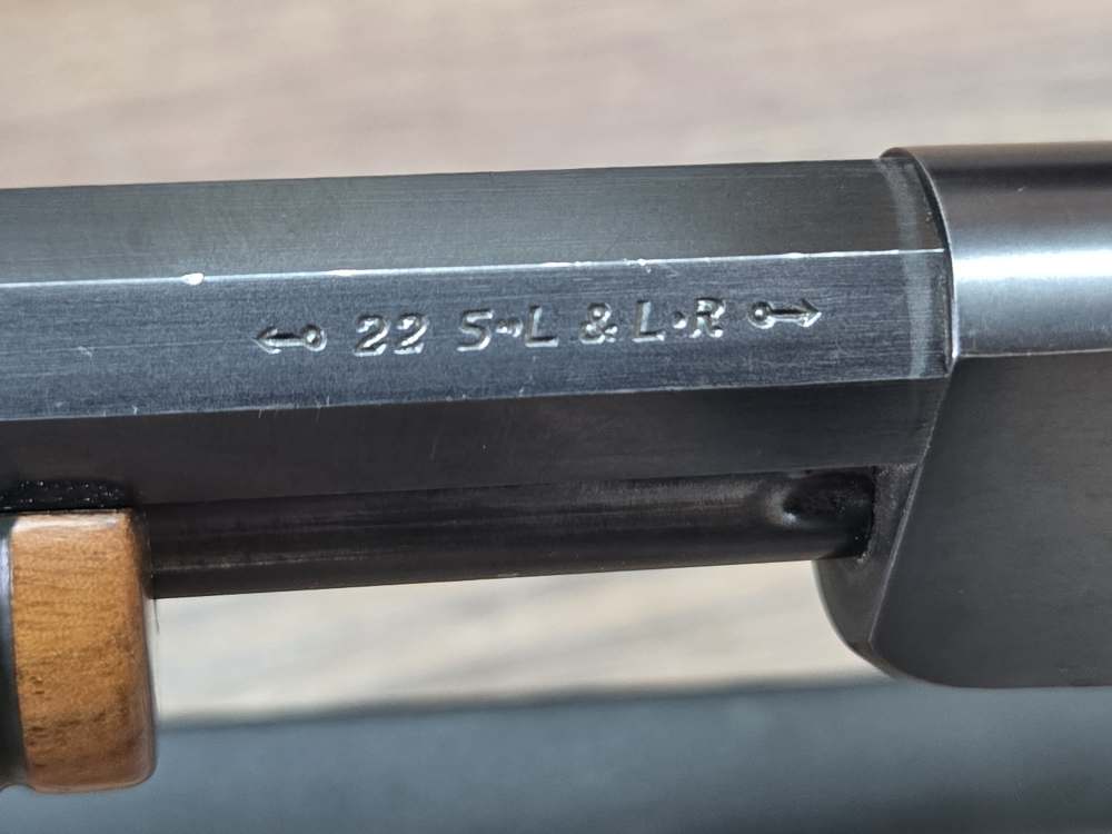 Marlin 20A 22 lr pump action octagon barrel mfg 1922-img-12