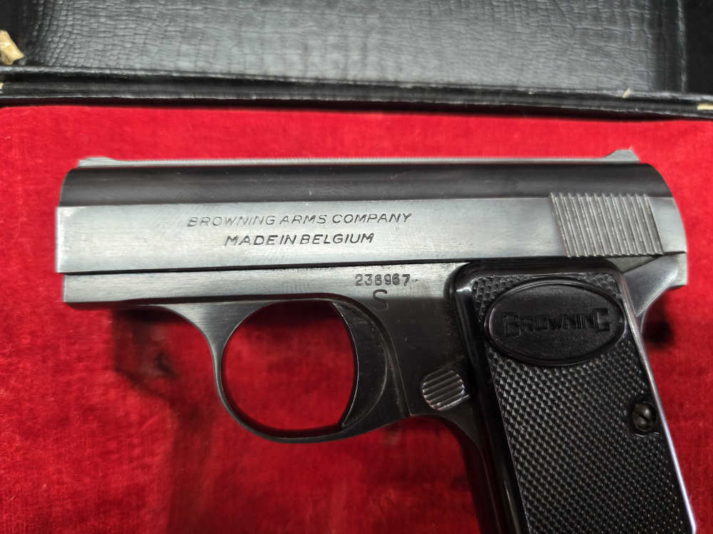 Baby Browning 25acp original box made in belguim -img-2
