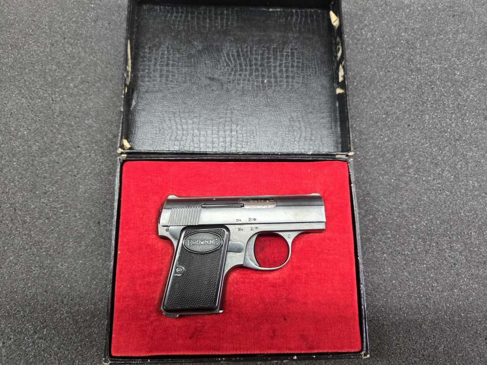 Baby Browning 25acp original box made in belguim -img-0
