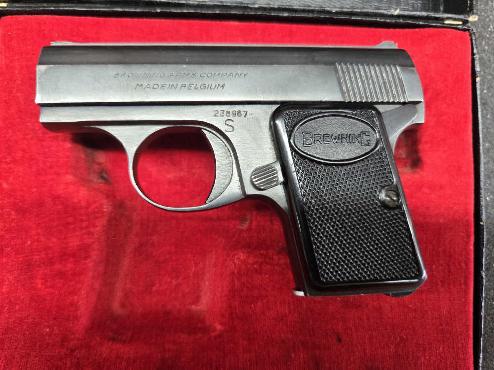 Baby Browning 25acp original box made in belguim -img-3