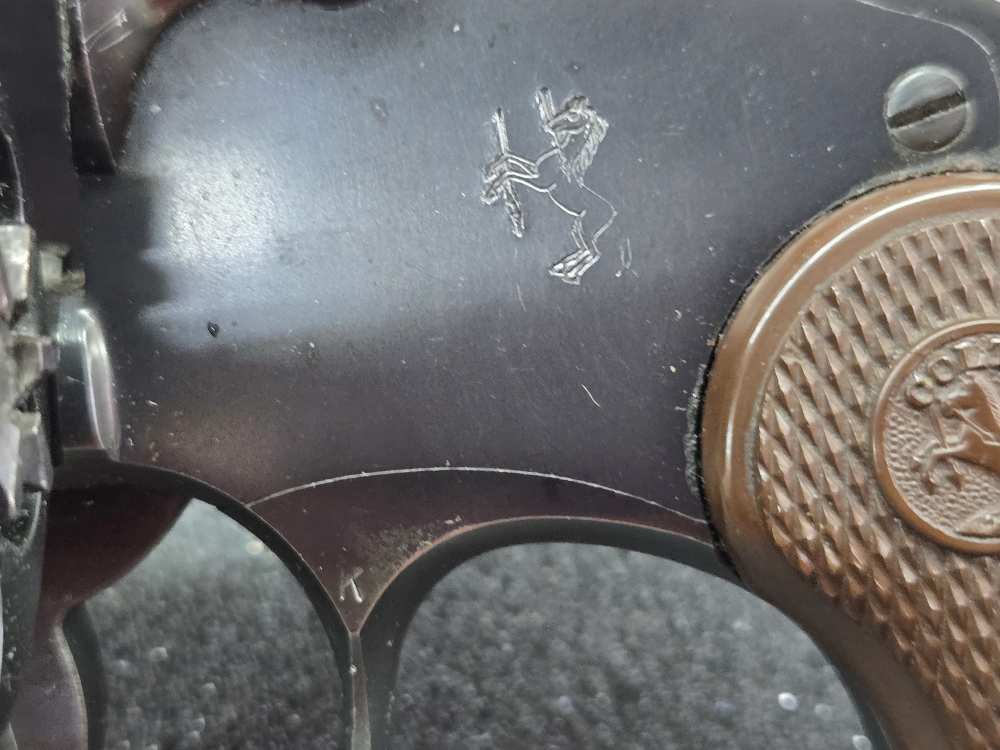 Colt Official Police 38 special 1947 original box -img-11