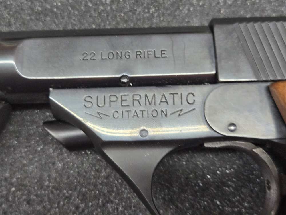 High Standard Supermatic "CITATION" weighted for competition -img-2