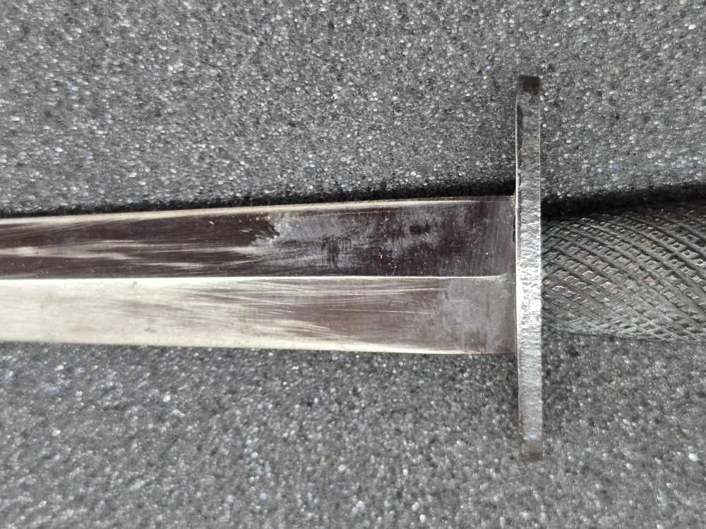 WWII oss stiletto w/ pancake holster -img-5