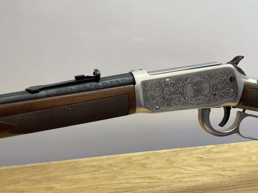 Winchester 94AE NRA Limited Edition .30-30 Win 20" Blue/Nickel *1 OF 500*-img-26