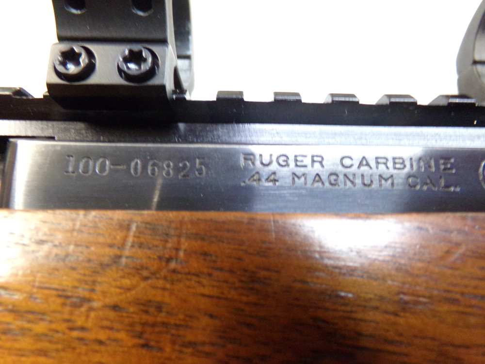 Used Ruger 44 Carbine with Tube Magazine and Mount and Rings-img-10